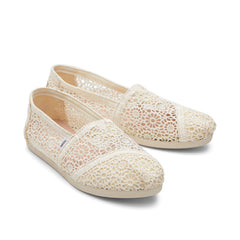 Alpargata Natural Moroccan Crochet