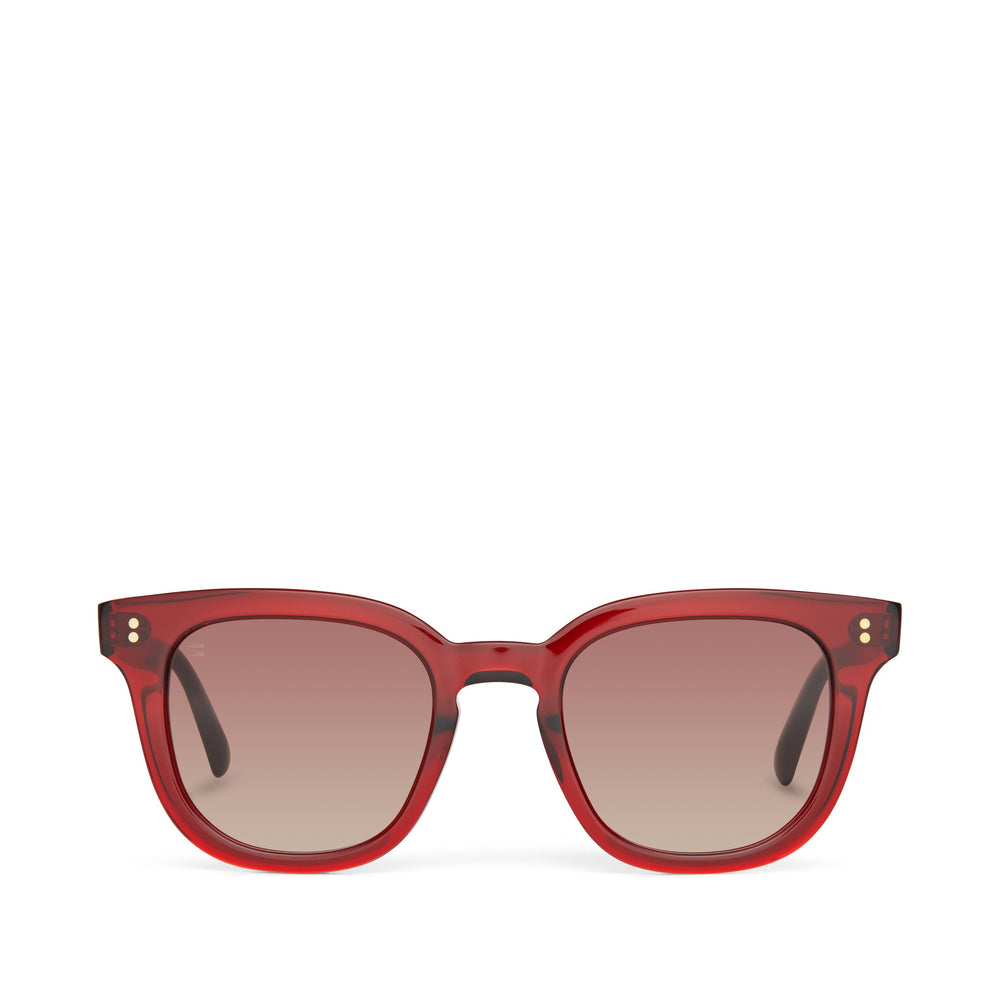 Venice Rosewood Crystal Handcrafted Sunglasses