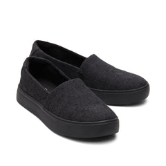 Kameron Black Slip On Sneaker