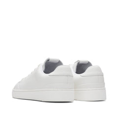 TRVL LITE White Leather Lace-Up Sneaker