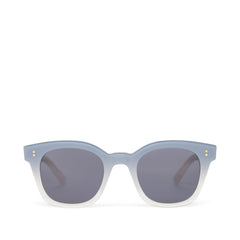 Rome Chalky Blue Fade Handcrafted Sunglasses