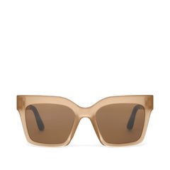 Adelaide Oatmilk Crystal Fade Traveler Sunglasses