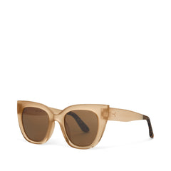 Sydney Oatmilk Crystal Fade Traveler Sunglasses