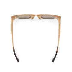 Sydney Oatmilk Crystal Fade Traveler Sunglasses