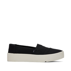 Verona Black Slip On Sneaker