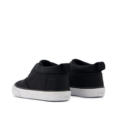 Fenix Mid Black Suede Toddler Sneaker