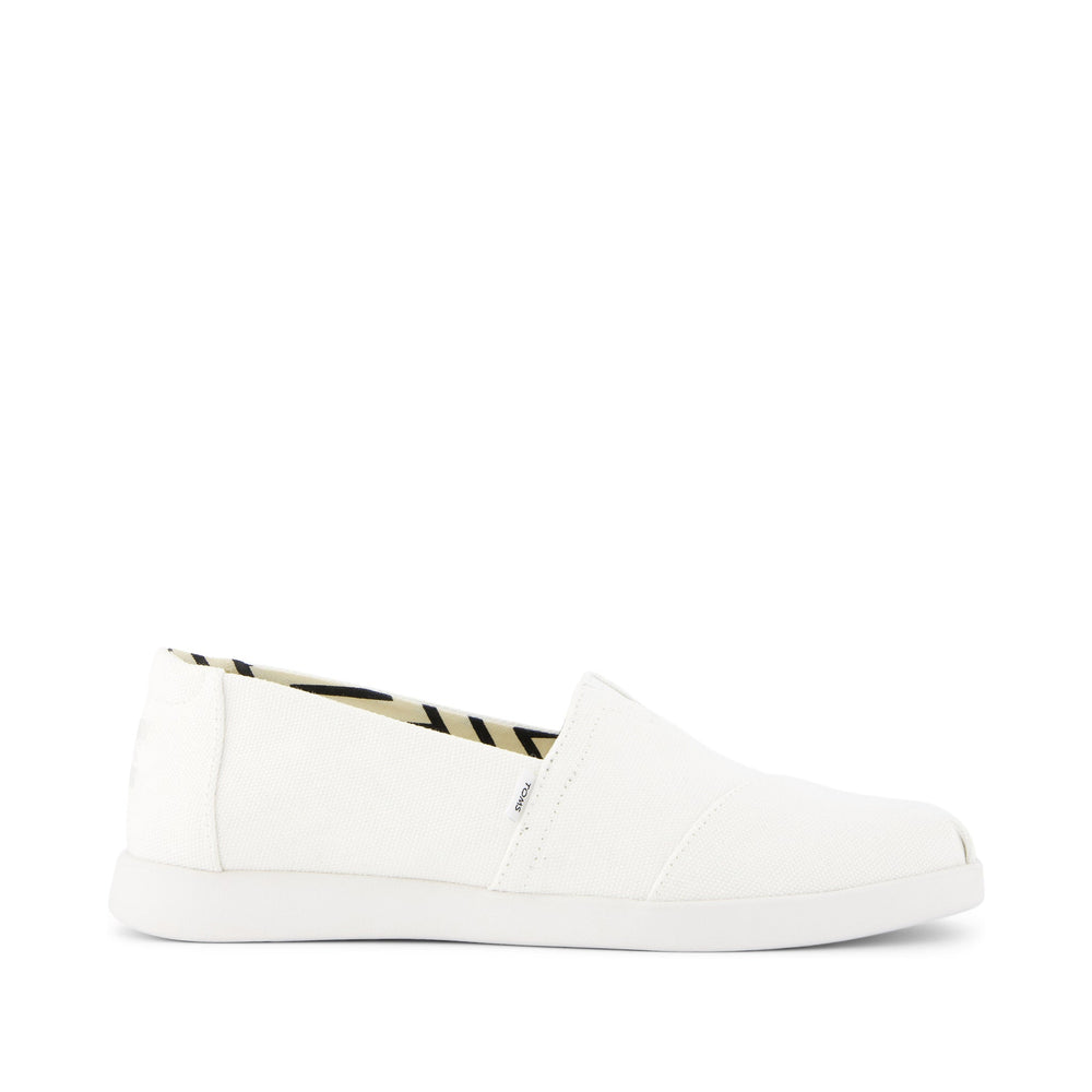 Alpargata Plus White Recycled Cotton Canvas