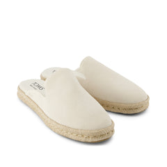 Santiago Mule Espadrille Light Sand Suede