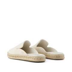 Santiago Mule Espadrille Light Sand Suede