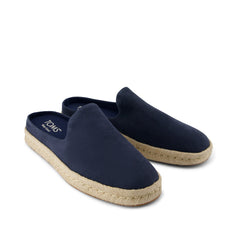 Santiago Mule Navy Suede