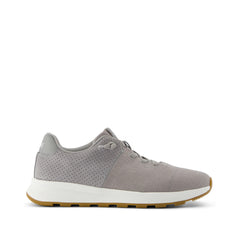 Trvl Lite Cabrillo Water Repellent Drizzle Grey Legacy Canvas And Perforated Suede Sneaker