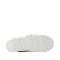 Alpargata Classic Kids Shoe Marshmallow White Sketchbook Print