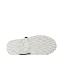 Cruz Lace-Up Black Heritage Canvas Kids Sneaker