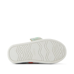 Alpargata Classic Toddler Shoe Marshmallow White Sketchbook Print