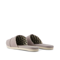 Alpargata Mule Morning Dove Heritage Canvas