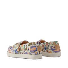 Alpargata Classic Toddler Shoe Egret Cheetah Paisley Print