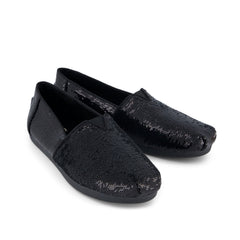 Alpargata Classic Black Metallic Sequins