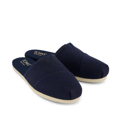 Alpargata Mule Navy Heritage Canvas