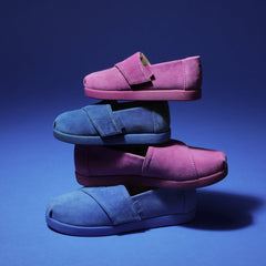 TOMS x Jamie Mizrahi Alpargata Classic Pink Suede Toddler Shoe