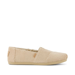 Alpargata Classic Oatmeal Velvet Faux Fur