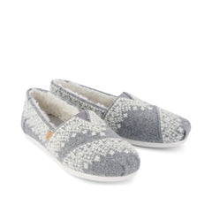 Alpargata Classic Fuzzy Fair Isle