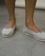 Alpargata Ballet Flat Natural Melange