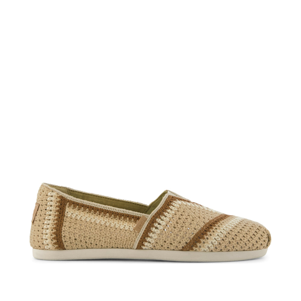 Alpargata Classic Almond Crochet