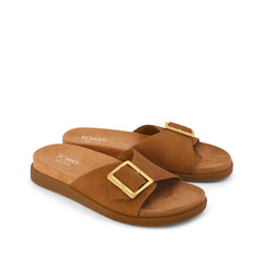 Marin Slide Sandal Brown Sugar Nubuck