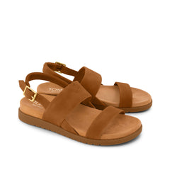 Marin Strap Sandal Brown Sugar Nubuck
