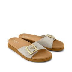 Marin Slide Sandal Natural