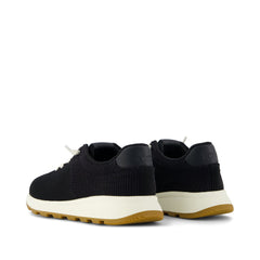 TRVL LITE Cabrillo Sneaker Water Repellent Black Canvas Mesh