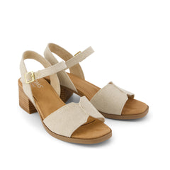 Eloise Sandal Natural Woven