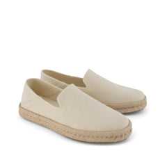 Santiago Loafer Natural Recycled Cotton Canvas