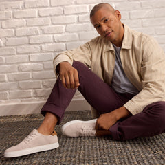 Carlo 2.0 Lace-Up Sneaker Taupe Mesh