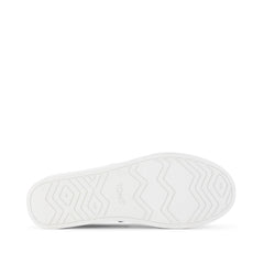 Asher Platform Slip On Sneaker Black Canvas