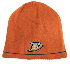 Anaheim Ducks Orange/Black Reebok NHL Reversible 760 Knit Hat