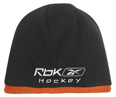 Anaheim Ducks Orange/Black Reebok NHL Reversible 760 Knit Hat