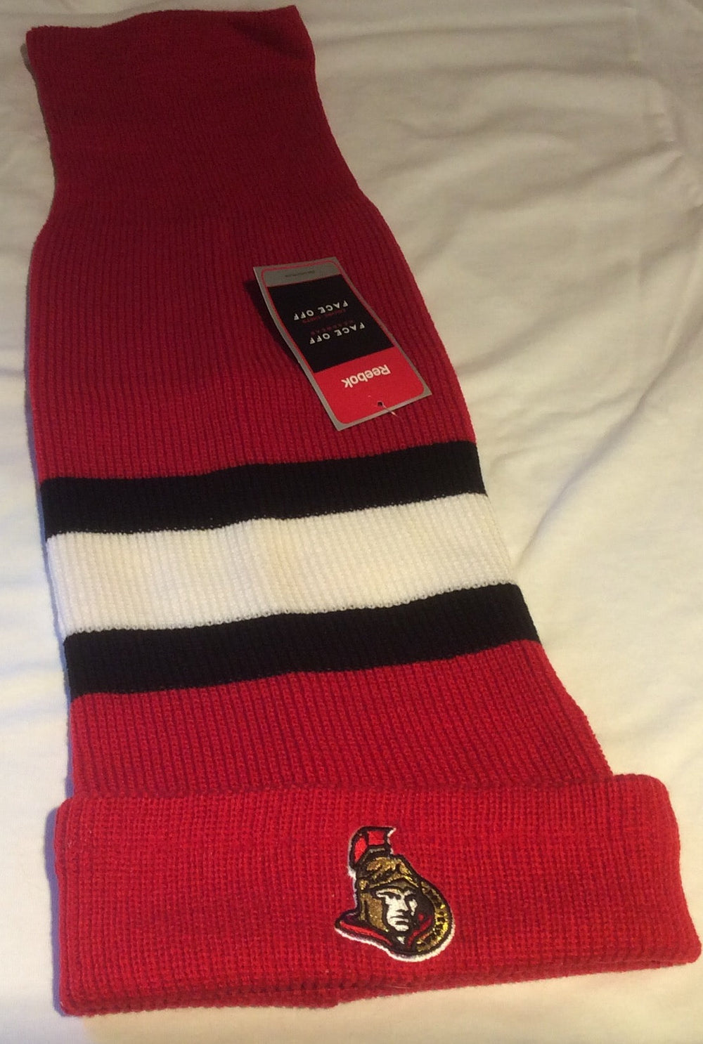Ottawa Senators Red Reebok NHL Hockey Sock Hat