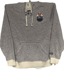 8630 Edmonton Oilers CCM Pullover Sweater Hood Hoodie