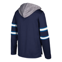 678F Winnipeg Jets Adidas Platinum Jersey Hood Hoodie