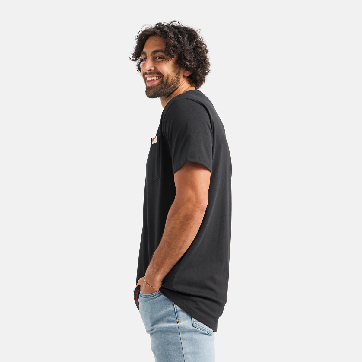 Short Sleeve Pocket T-Shirt in Black 98468 | Red Wing Shoes Men|Apparel