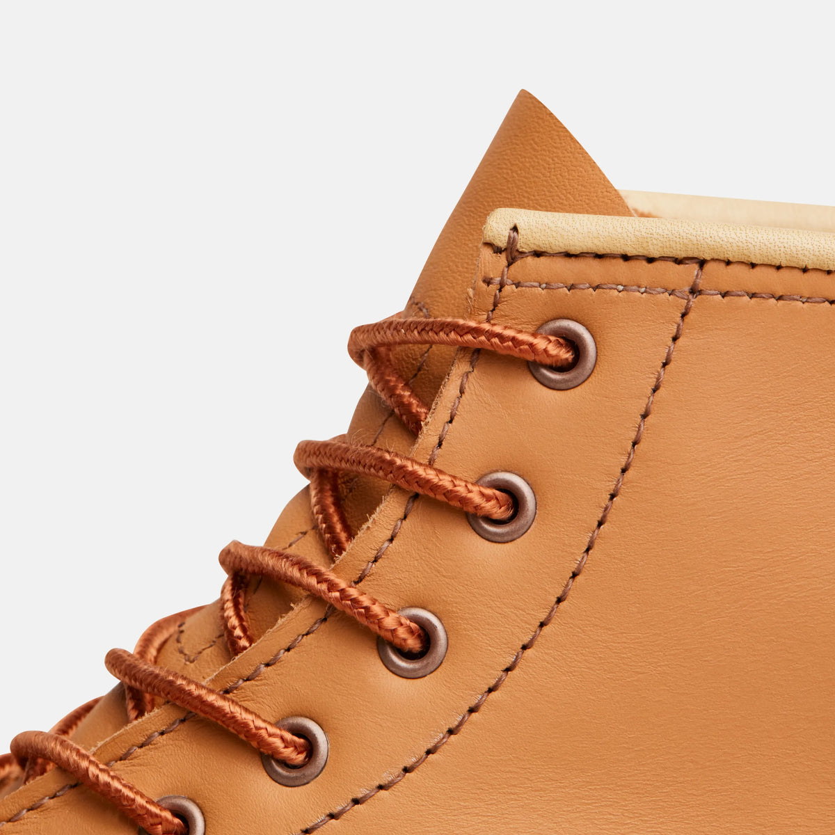 6-Inch Classic Moc Short Boot in Tan Leather 3383 | Red Wing Heritage | Red Wing Shoes Women