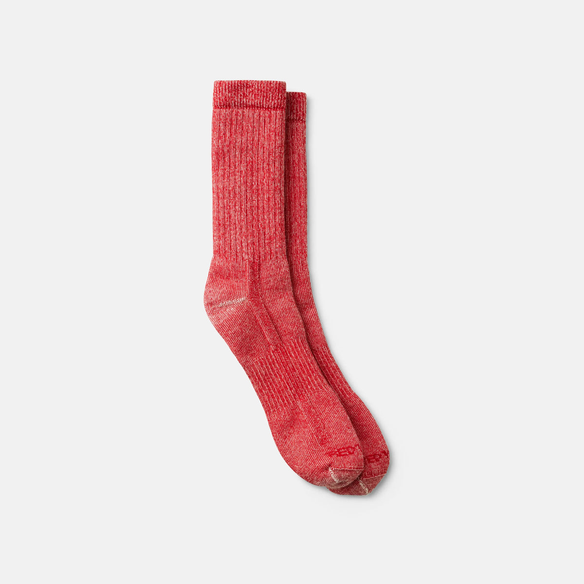 Unisex Full Crew Socks in Scarlet | Red Wing Heritage 97674 | Red Wing Shoes Apparel