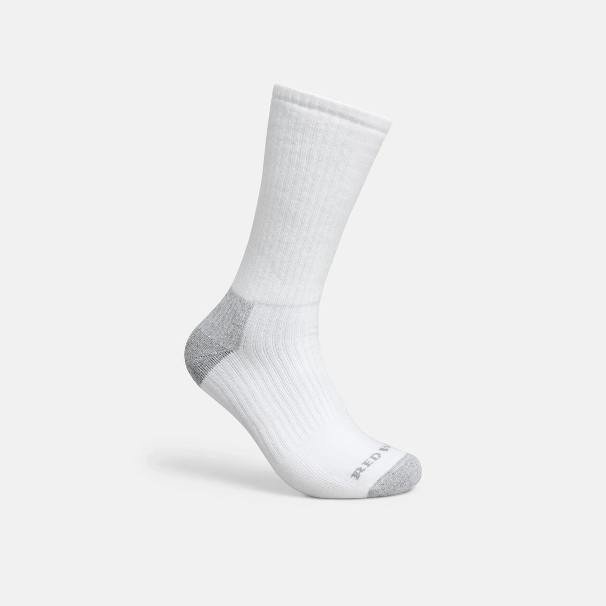 Unisex Cotton Blend Crew Sock in White 97265 | Red Wing Shoes Apparel