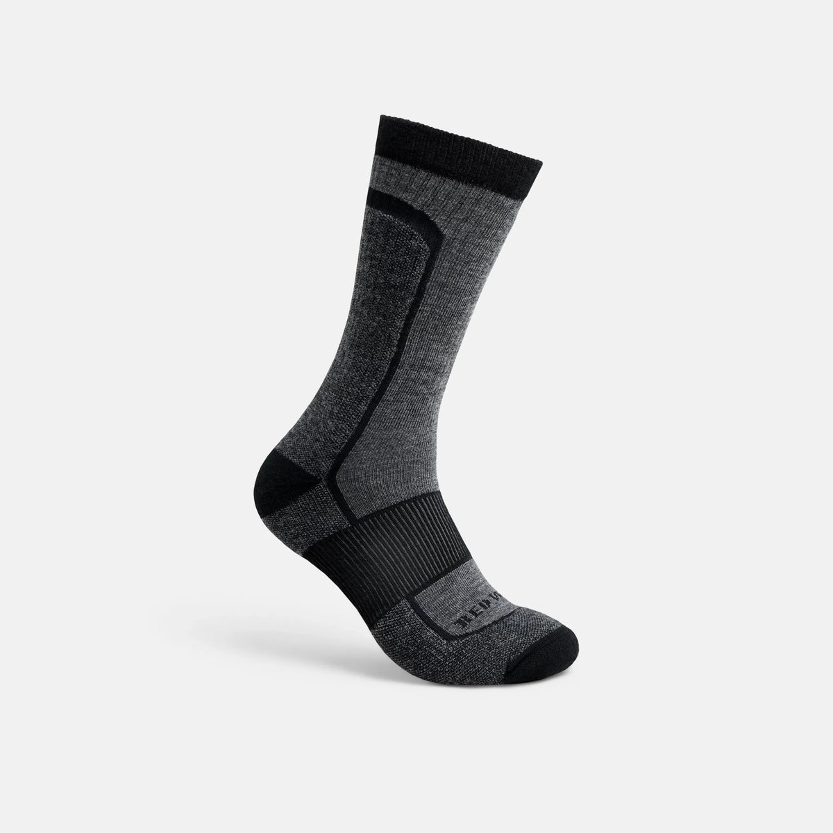 Unisex Merino Wool Blend Crew Sock in Black 97360 | Red Wing Shoes Apparel