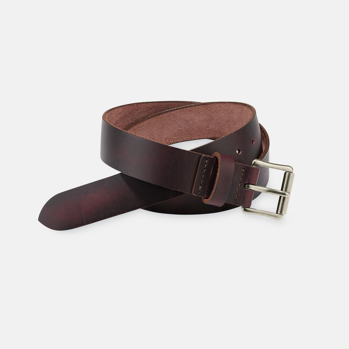 Belt in Black Cherry Excalibur Leather 97695 | Red Wing Heritage | Red Wing Shoes Apparel