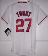 TROUT Los Angeles Angels TODDLER Majestic MLB Baseball jersey Home Whi