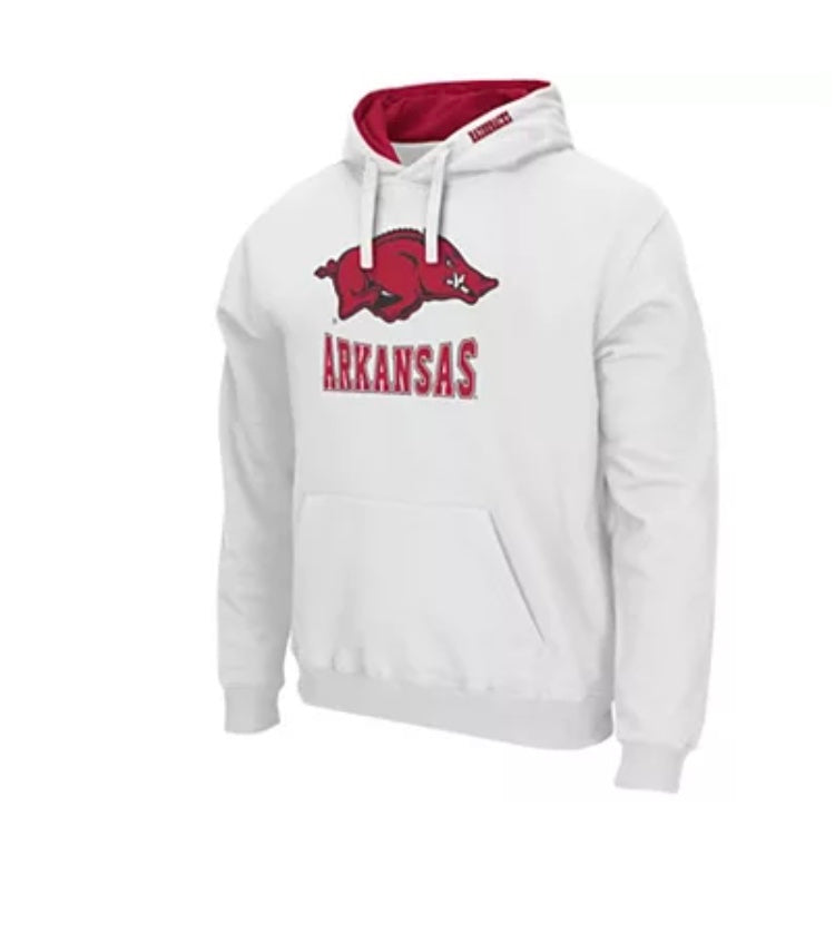Colosseum Arkansas Razorbacks Pullover Fleece NCAA Hoodie