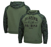 Colosseum Florida Gators Military Camo OHT Pullover Fleece NCAA Hoodie