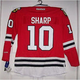 SHARP Chicago Blackhawks Reebok Premier 7185 HOME Red Jersey